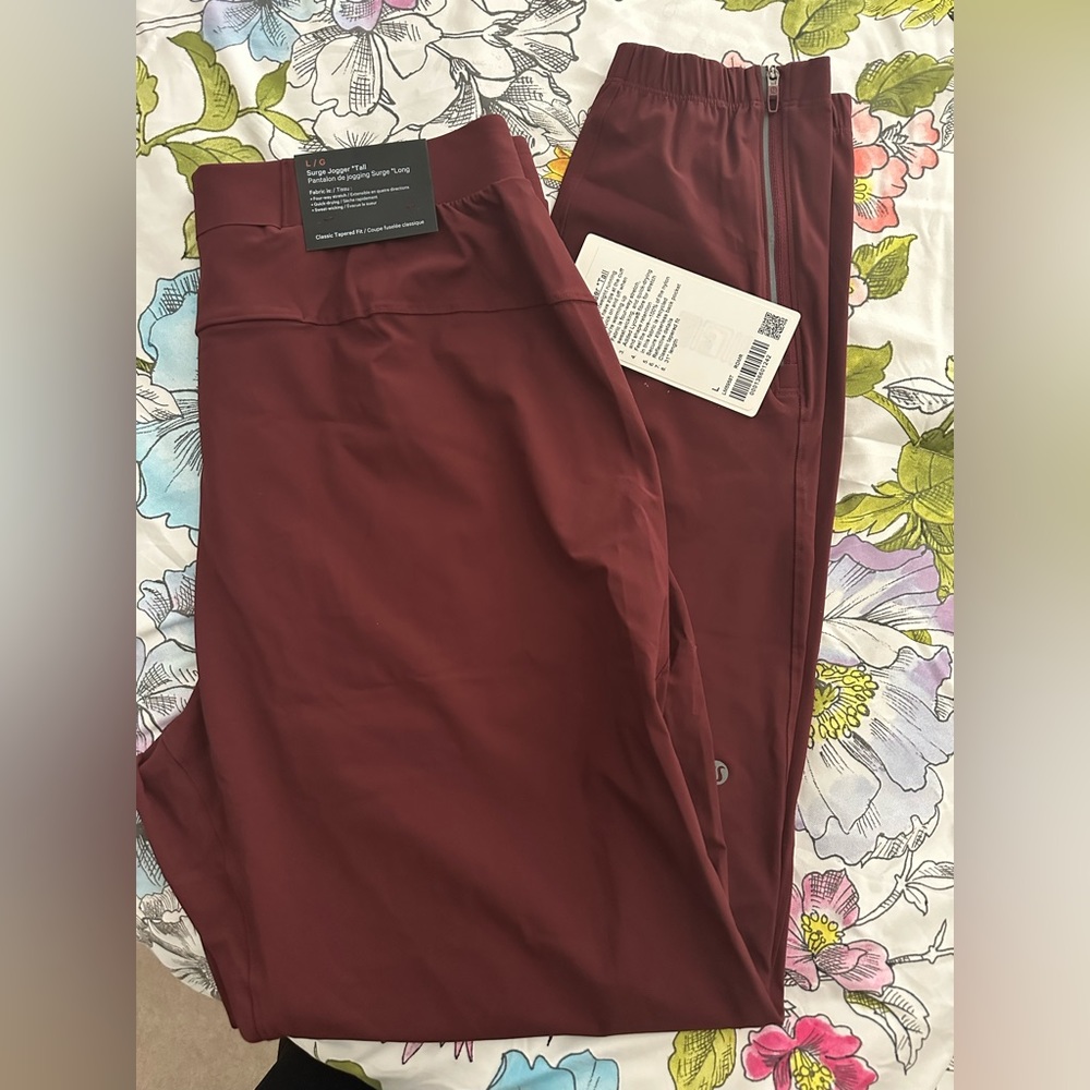 NWTO Lululemon Surge TALL jogger